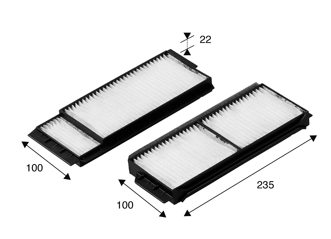 VALEO Kabineluftfilter 698892 for MAZDA