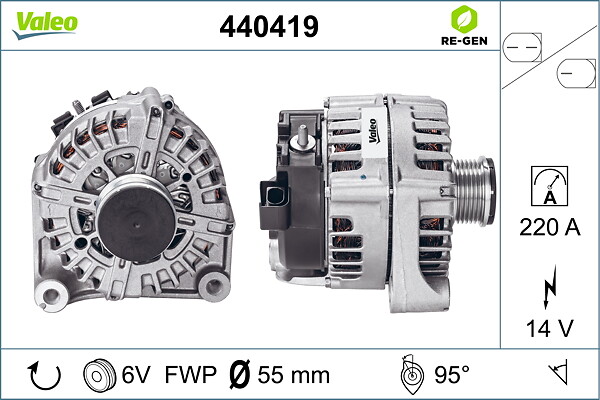 VALEO Generator 440419 for BMW