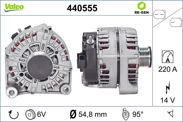 VALEO Generator 440555 for BMW