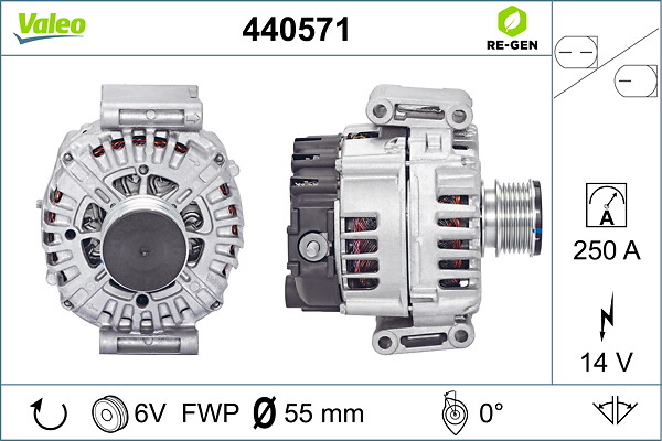 VALEO Generator 440571 for MERCEDES-BENZ