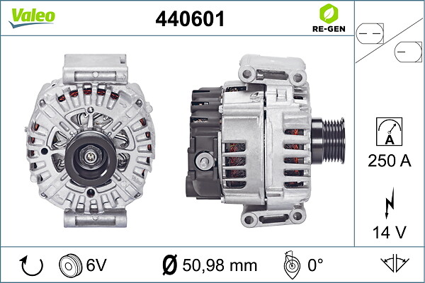VALEO Generator 440601 for MERCEDES-BENZ