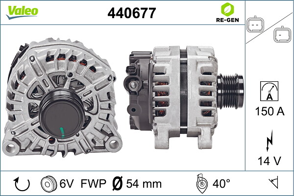 VALEO Generator 440677 for VAUXHALL DS PEUGEOT