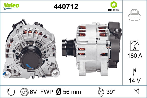 VALEO Generator 440712 for FORD