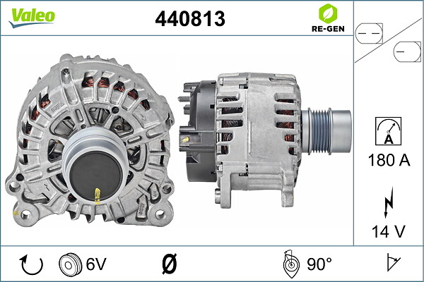 VALEO Generator 440813 for VW