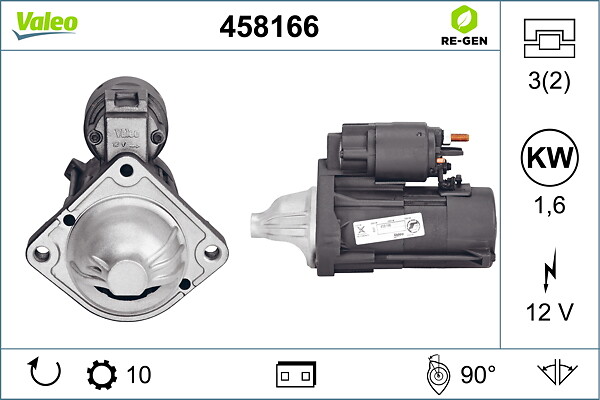 VALEO Starter 458166 for BMW