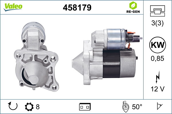VALEO Starter 458179 for DACIA MITSUBISHI NISSAN RENAULT