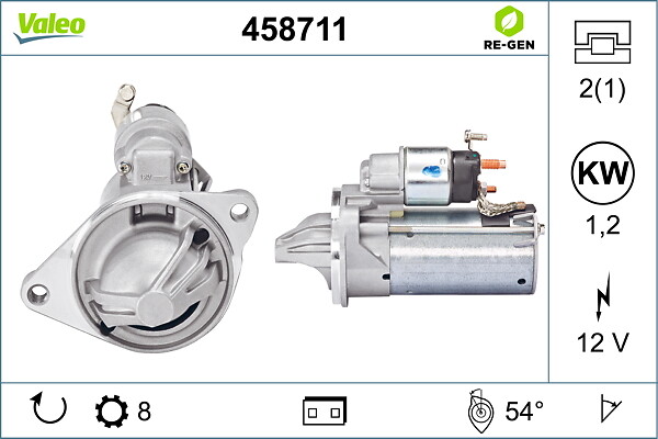 VALEO Starter 458711 for FORD (CHANGAN) FORD