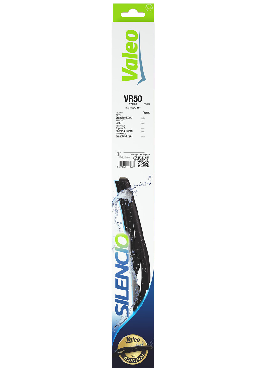 VALEO Viskerblad 574203 bag for VAUXHALL PEUGEOT DS RENAULT