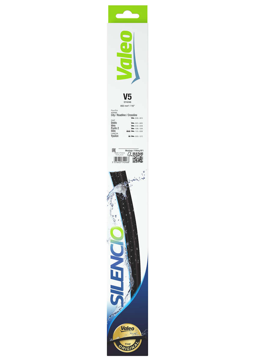 VALEO Viskergummi 574246 for PEUGEOT LANCIA FIAT