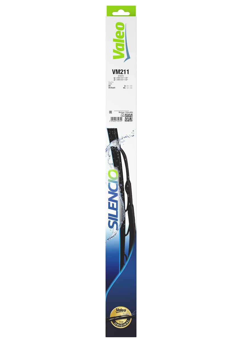 VALEO Viskerblad 574274 foran for SEAT