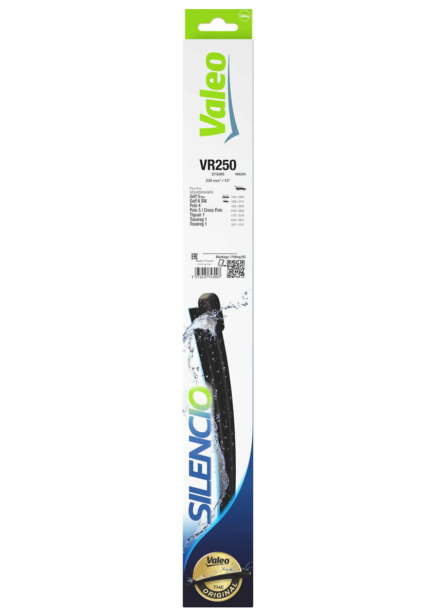 VALEO Viskerblad 574300 bag for SEAT VW