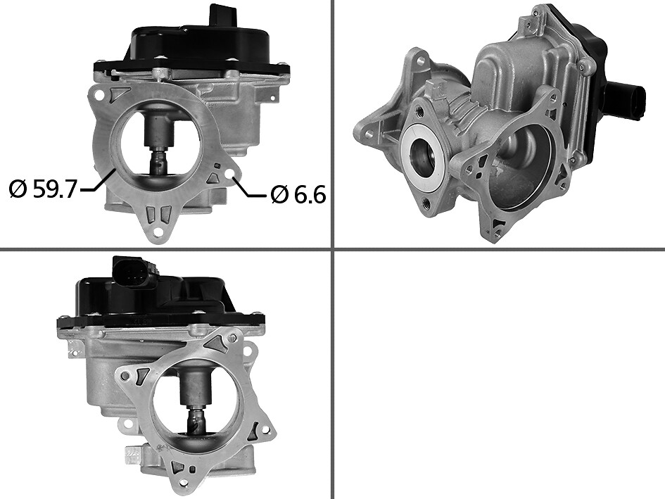 VALEO EGR-ventil 700448 for VW
