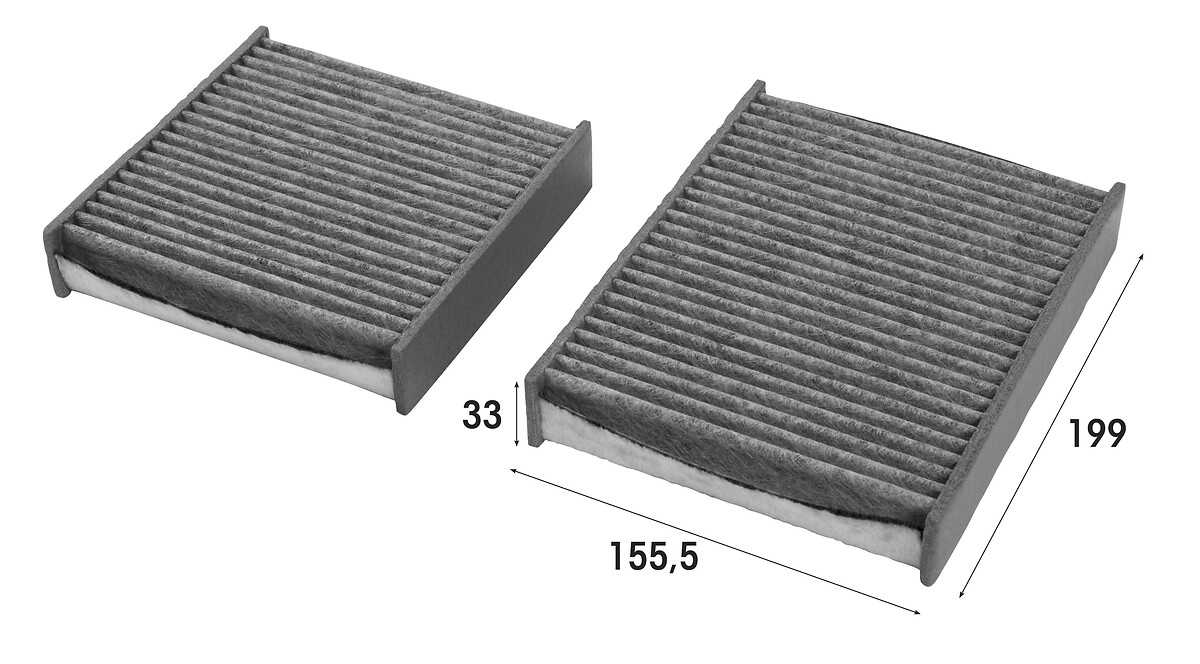 VALEO Kabineluftfilter 701007 for DS