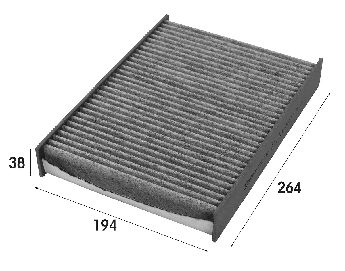 VALEO Kabineluftfilter 701012 for OPEL VAUXHALL NISSAN RENAULT