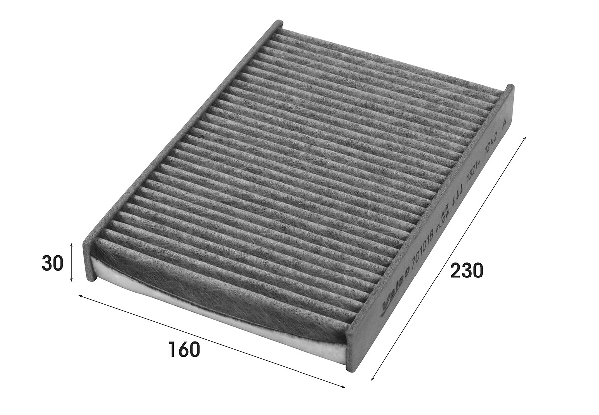 VALEO Kabineluftfilter 701018 for DACIA