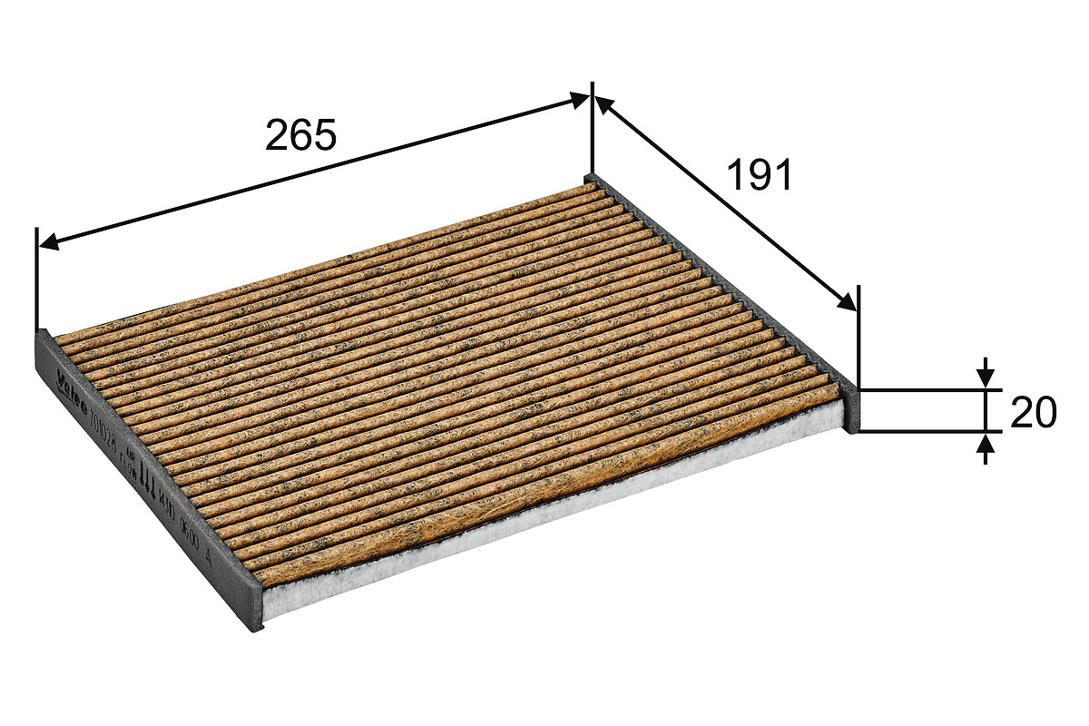 VALEO Kabineluftfilter 701028 for NISSAN