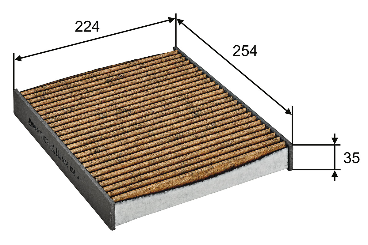 VALEO Kabineluftfilter 701029 for VW
