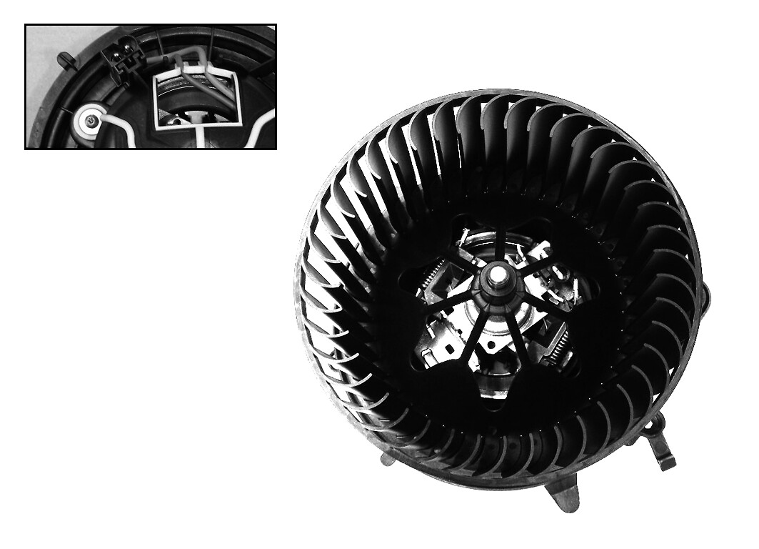 VALEO Kabineblæser 715072 for MINI