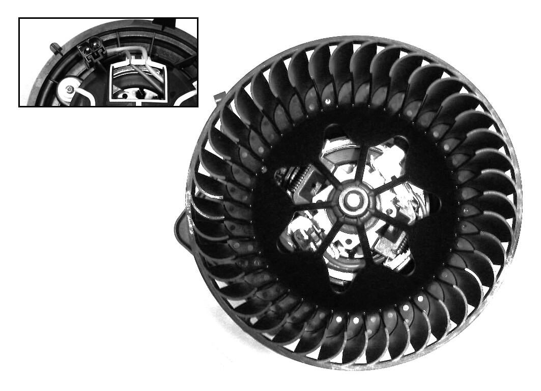 VALEO Kabineblæser 715074 for MINI