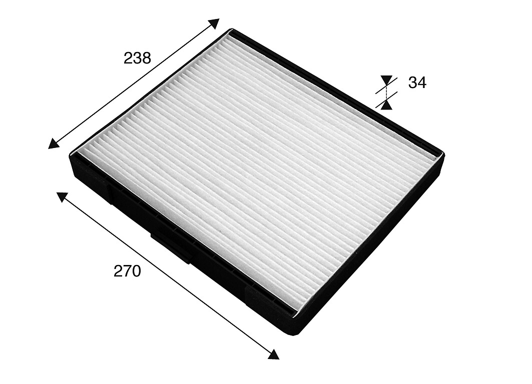 VALEO Kabineluftfilter 715517 for HYUNDAI INOKOM