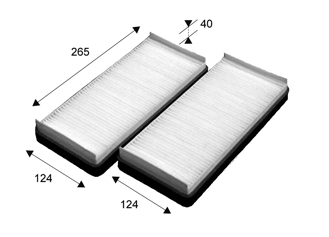 VALEO Kabineluftfilter 715531 for MAYBACH MERCEDES-BENZ