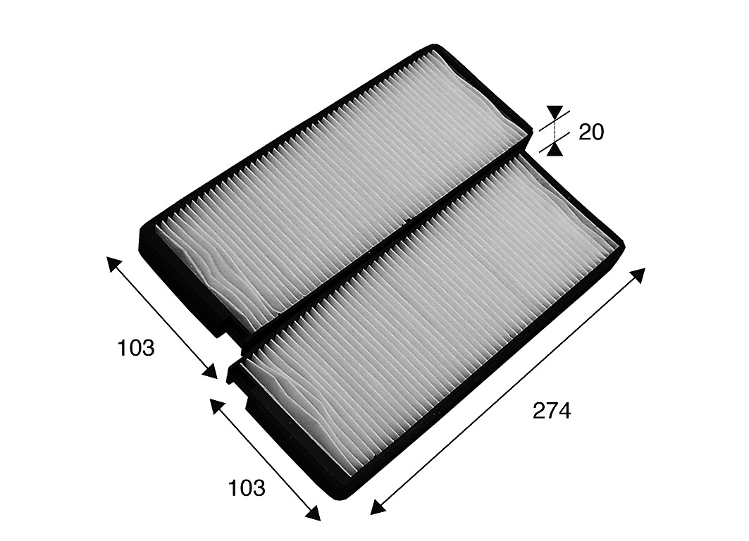 VALEO Kabineluftfilter 715536 for DAEWOO CHEVROLET