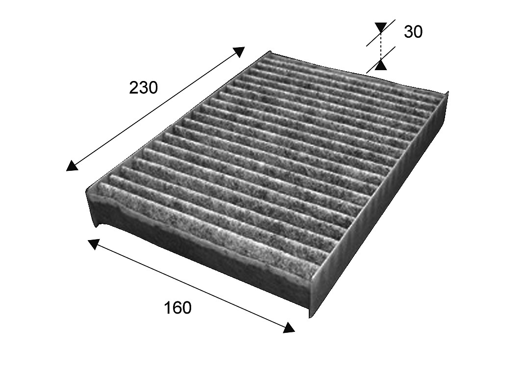 VALEO Kabineluftfilter 715538 for DACIA