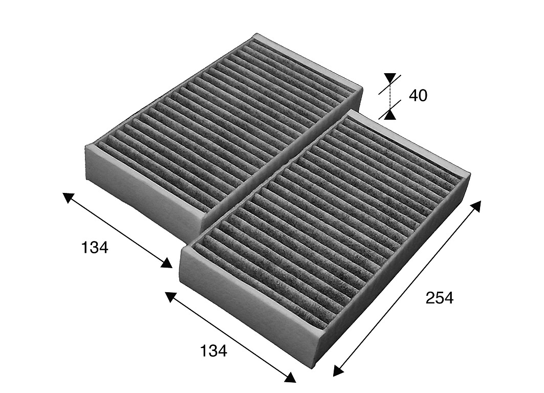 VALEO Kabineluftfilter 715544 for MERCEDES-BENZ
