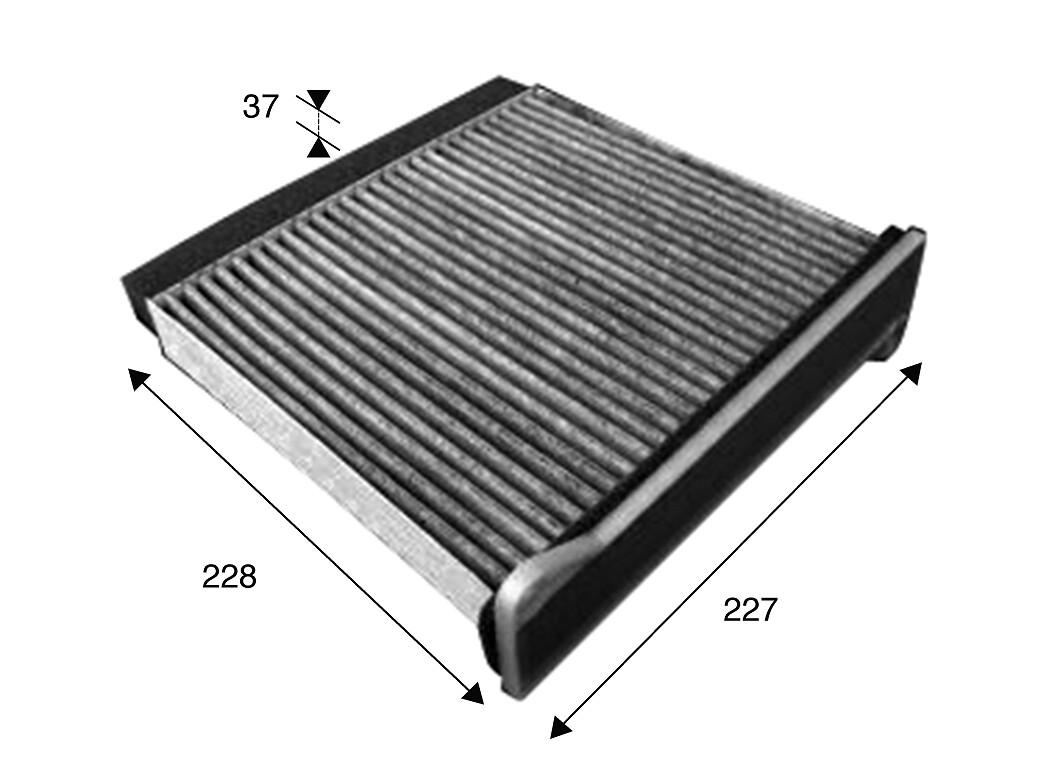 VALEO Kabineluftfilter 715546 for MITSUBISHI
