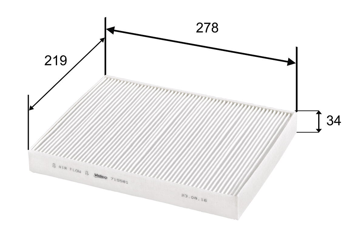 VALEO Kabineluftfilter 715581 for VW