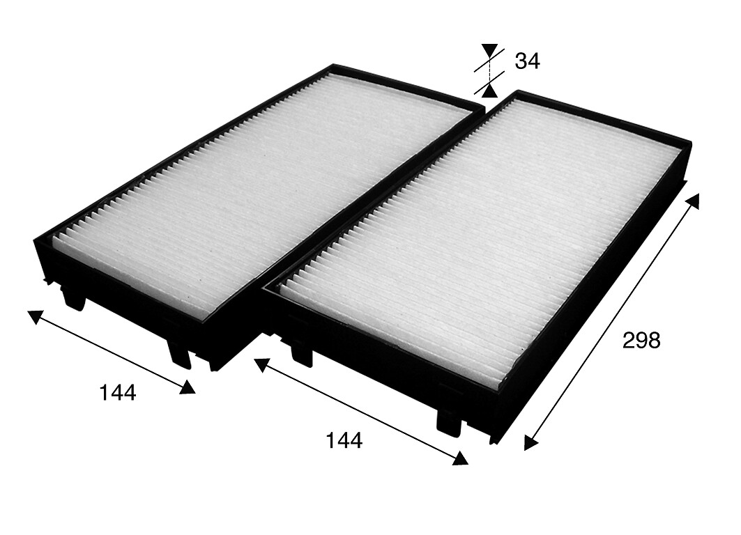 VALEO Kabineluftfilter 715583 for BMW