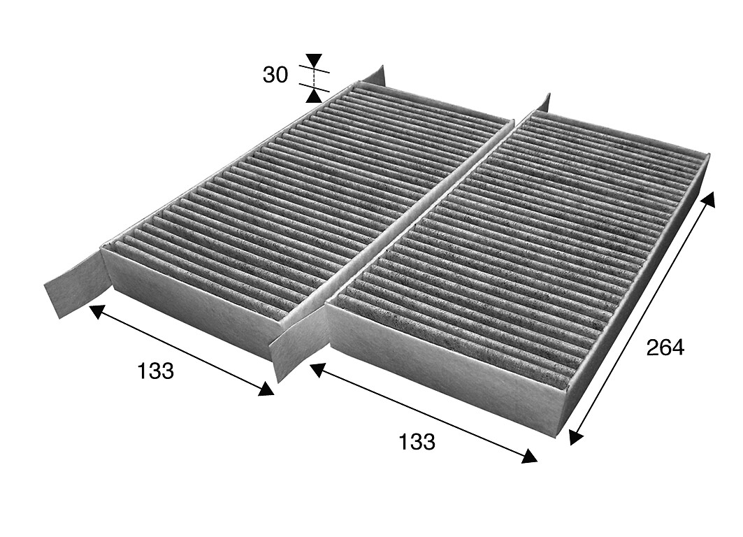 VALEO Kabineluftfilter 715607 for RENAULT