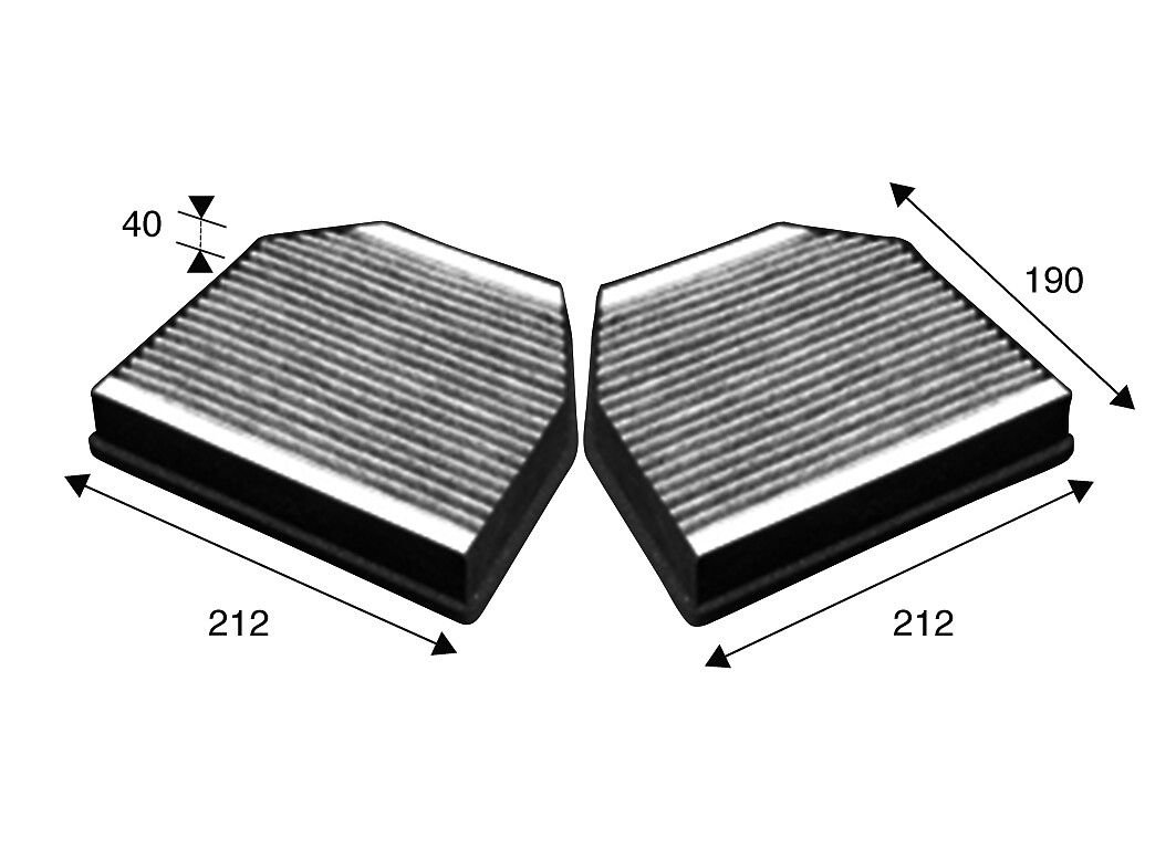 VALEO Kabineluftfilter 715621 for MERCEDES-BENZ