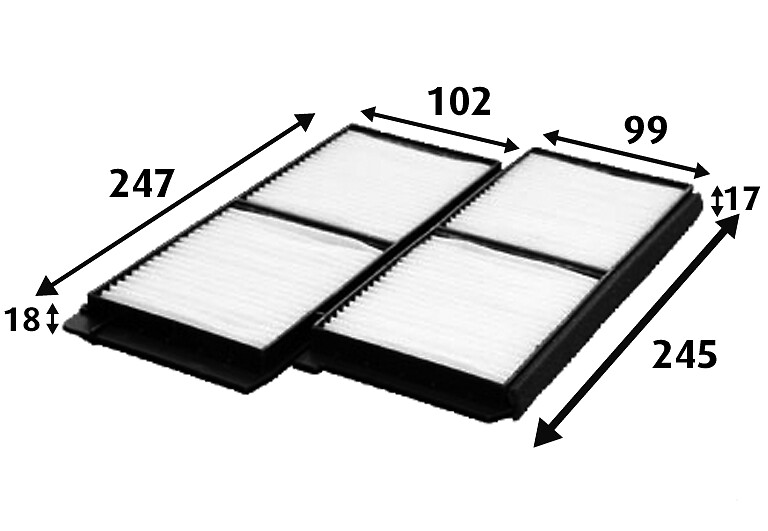 VALEO Kabineluftfilter 715642 for FORD ASIA & OCEANIA MAZDA