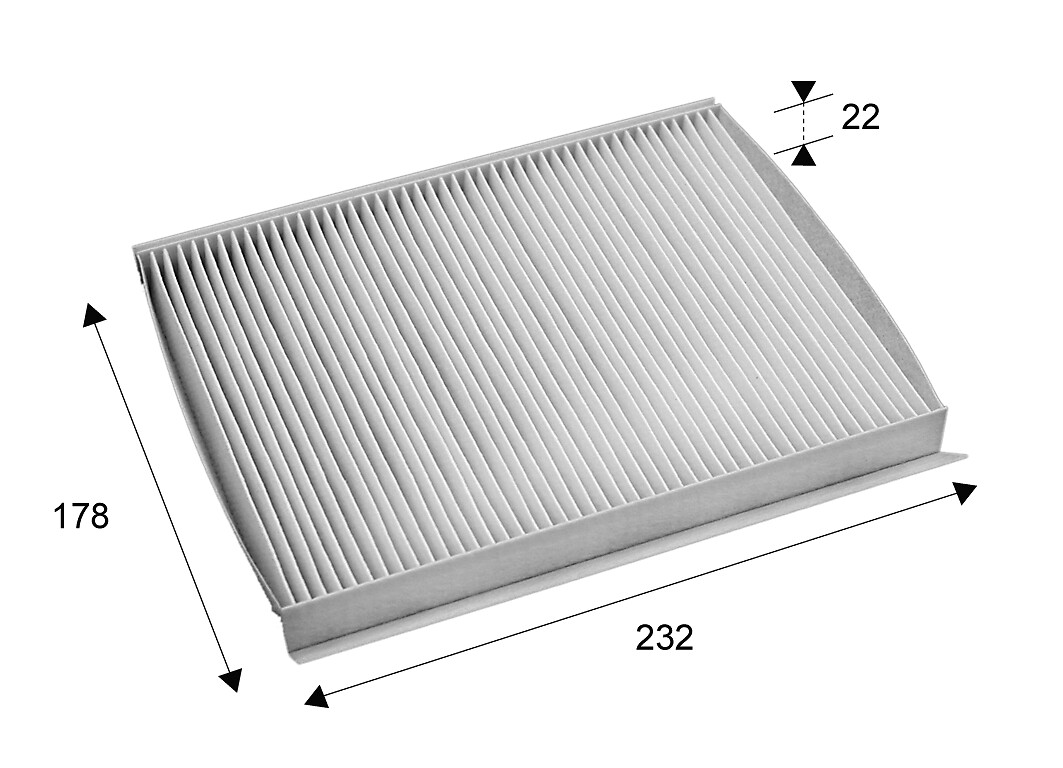 VALEO Kabineluftfilter 715686 for LANCIA