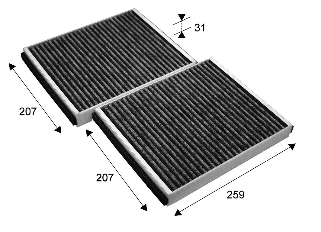 VALEO Kabineluftfilter 715690 for BMW (BRILLIANCE)