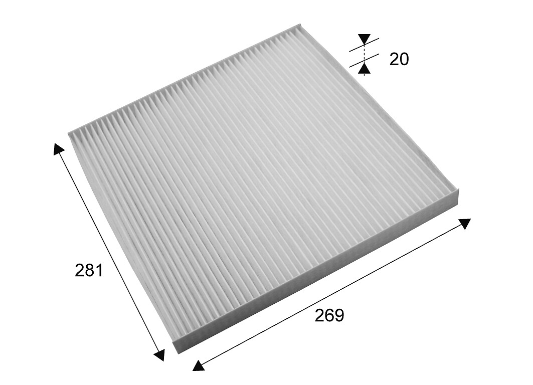 VALEO Kabineluftfilter 715703 for NISSAN (DFAC) NISSAN