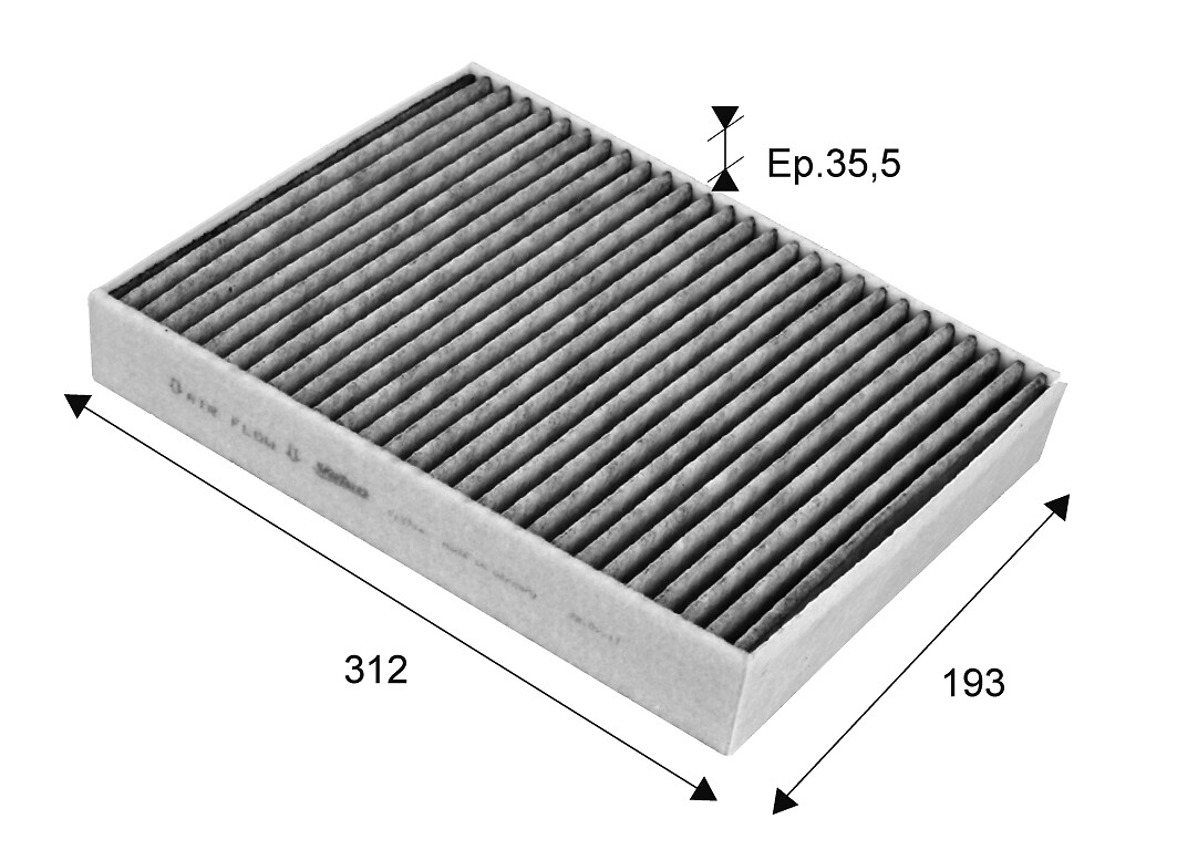 VALEO Kabineluftfilter 715704 for PORSCHE VW