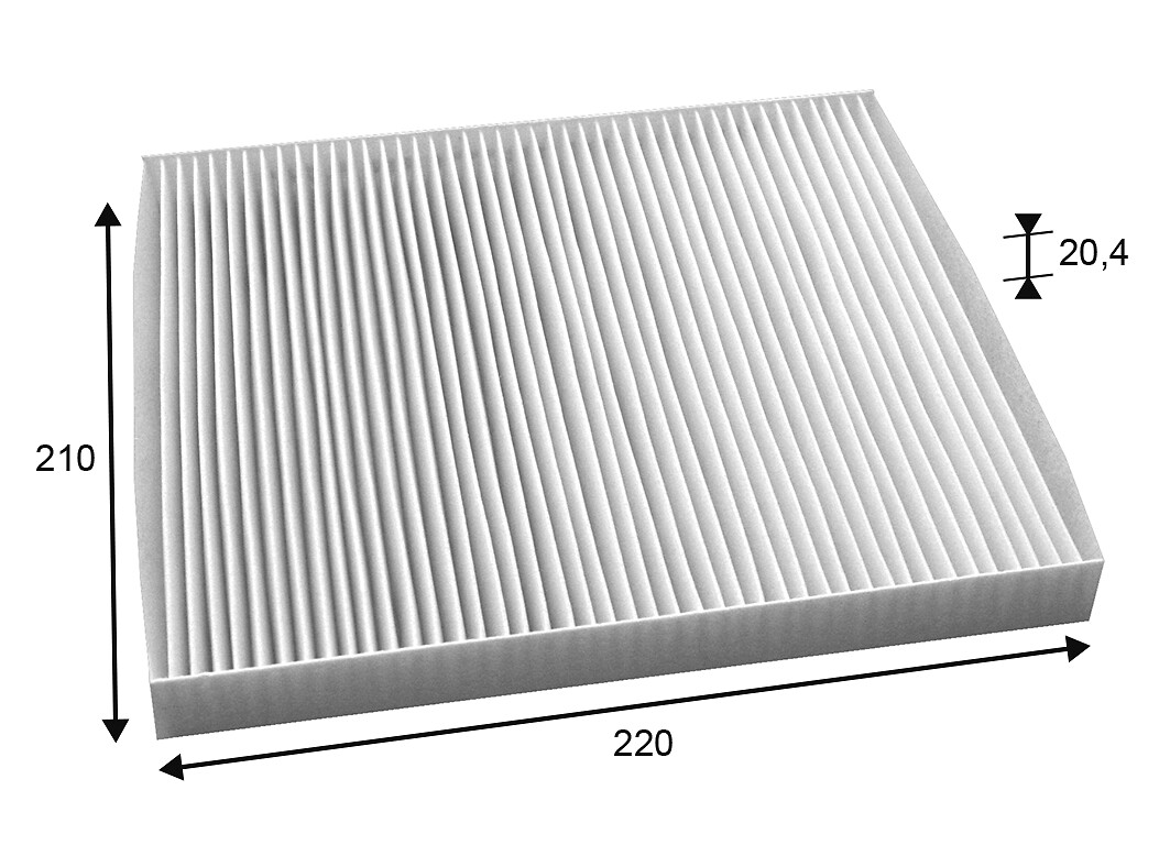 VALEO Kabineluftfilter 715718 for ISUZU