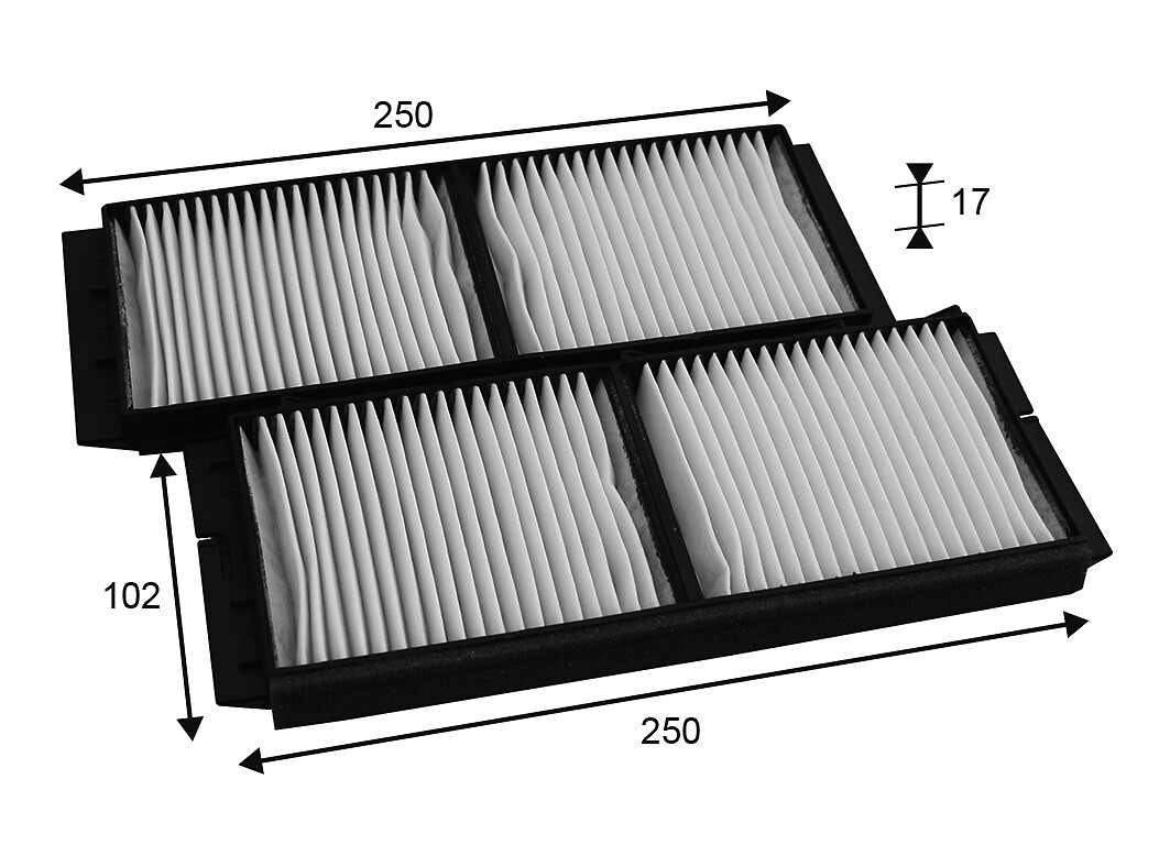 VALEO Kabineluftfilter 715726 for MAZDA
