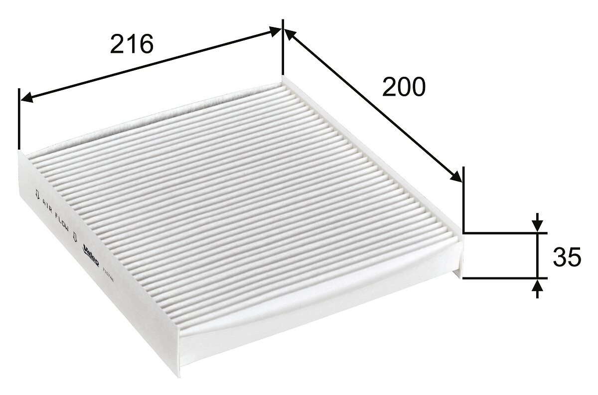 VALEO Kabineluftfilter 715746 for ALFA ROMEO DACIA LADA MITSUBISHI NISSAN ALPINE RENAULT INFINITI INFINITI (DFAC)