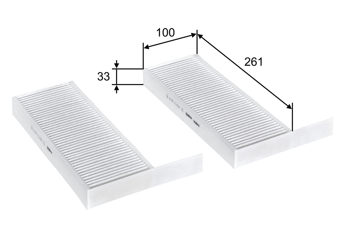 VALEO Kabineluftfilter 715808 for PEUGEOT