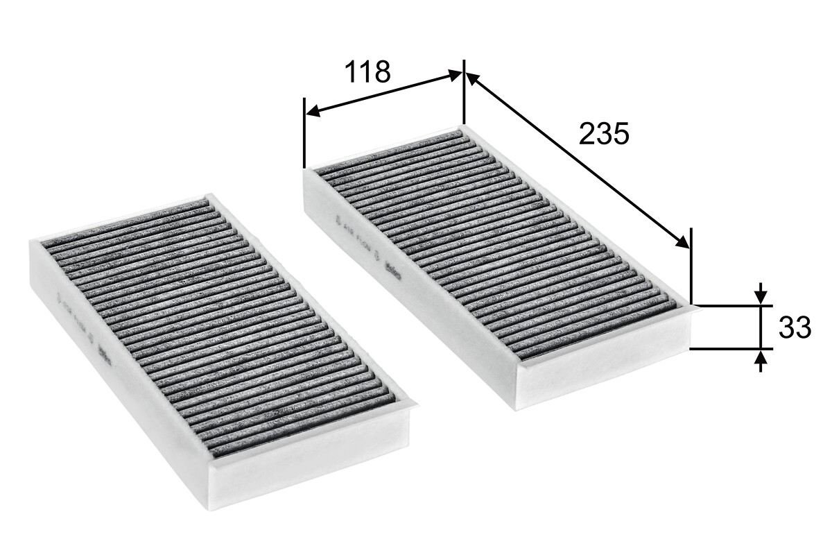 VALEO Kabineluftfilter 715811 for MINI ZINORO BMW (BRILLIANCE)