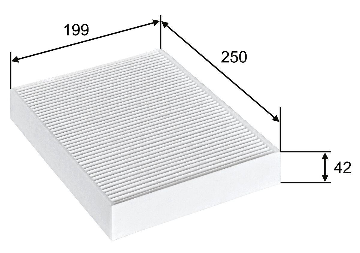 VALEO Kabineluftfilter 715815 for BMW (BRILLIANCE)