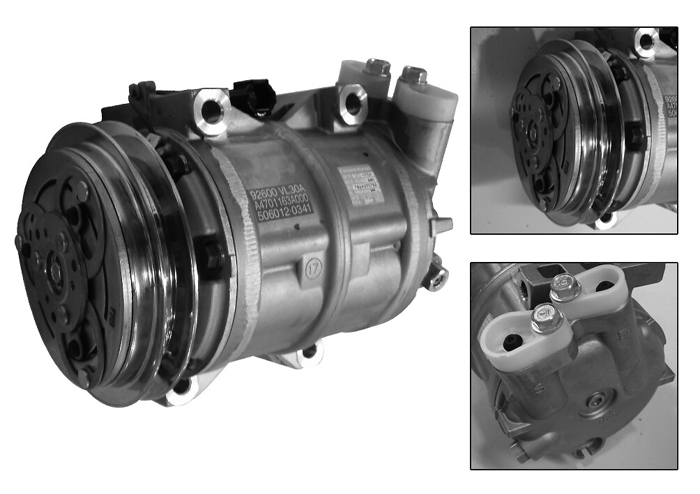 VALEO Kompressor, klimaanlæg 813109 for NISSAN (ZHENGZHOU) NISSAN