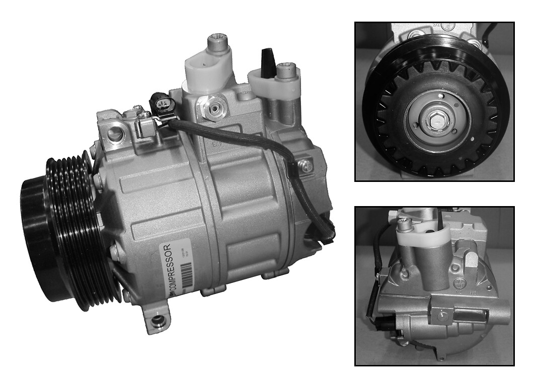 VALEO Kompressor, klimaanlæg 813157 for MERCEDES-BENZ MERCEDES-BENZ (FJDA) MERCEDES-BENZ (BBDC) BEIJING BENZ (BBDC)