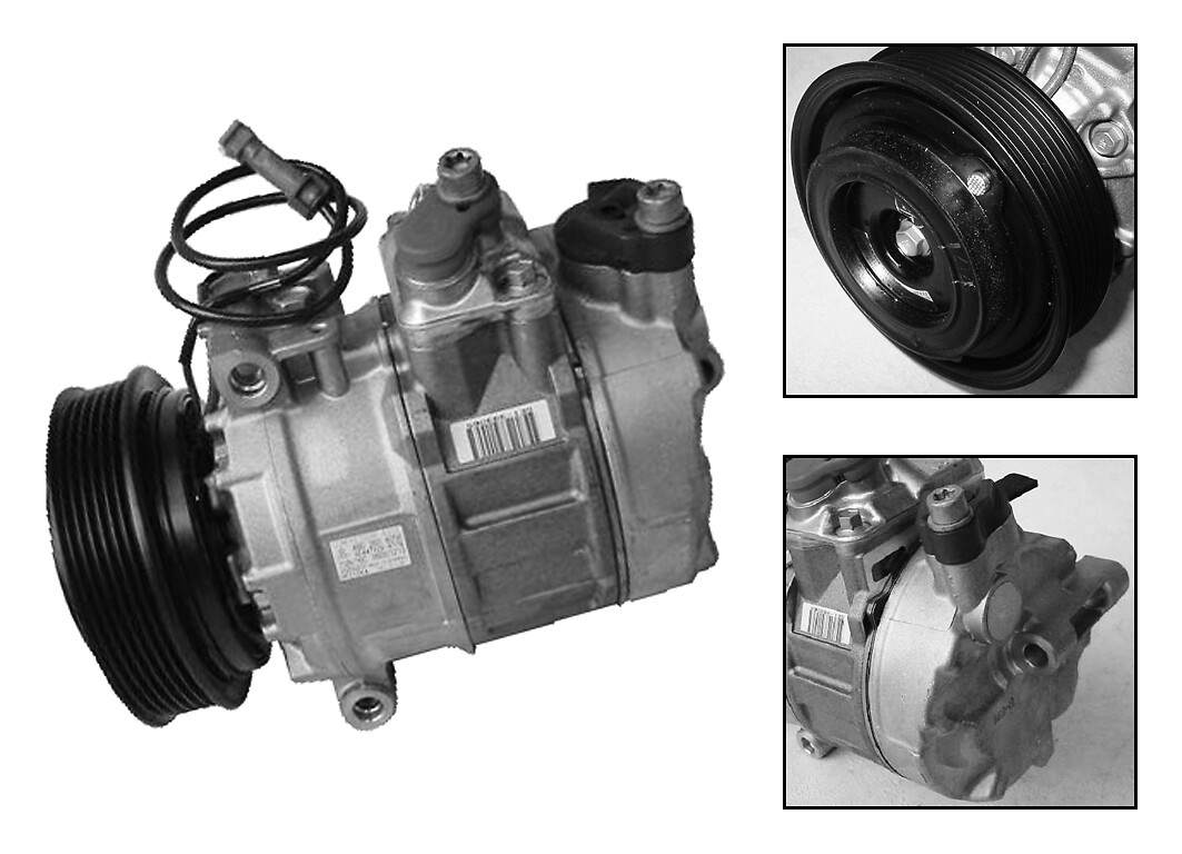 VALEO Kompressor, klimaanlæg 813166 for VW (SVW) VW PORSCHE AUDI (FAW)