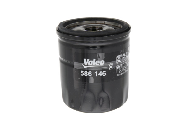 VALEO Oliefilter 586146 Påskruet 89mm M20x1.5 for SKODA VW
