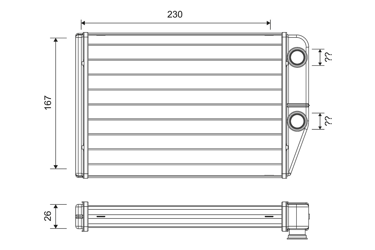 VALEO Varmeelement, kabinevarme 811514 for FIAT VAUXHALL