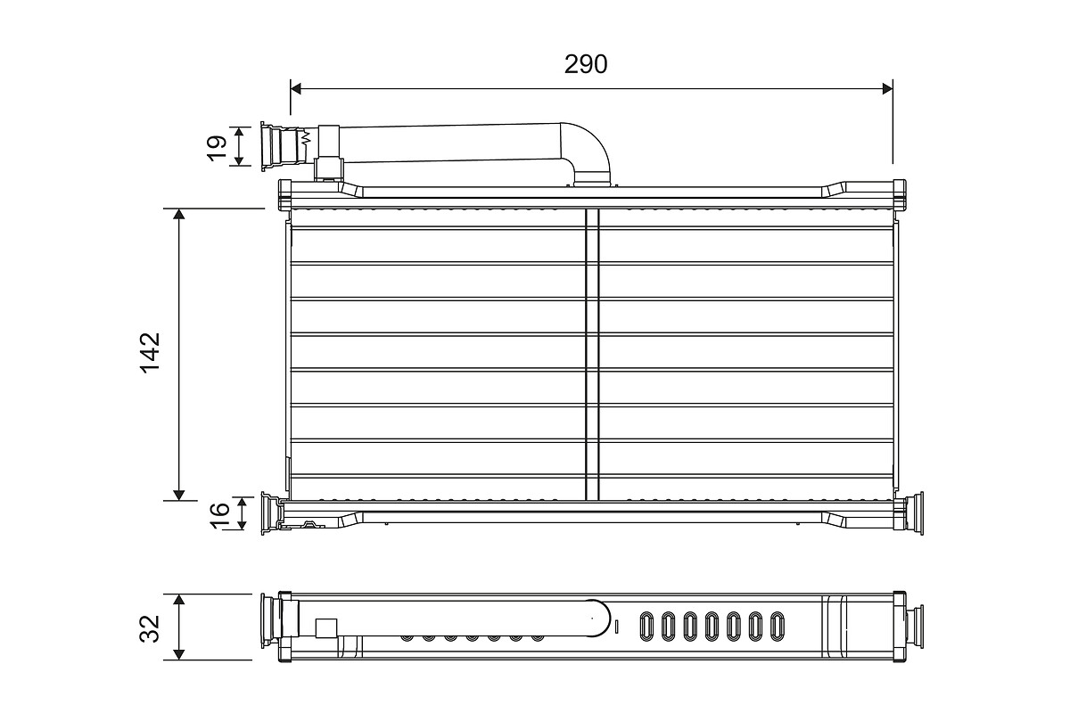 VALEO Varmeelement, kabinevarme 811527 for AUDI AUDI (FAW)